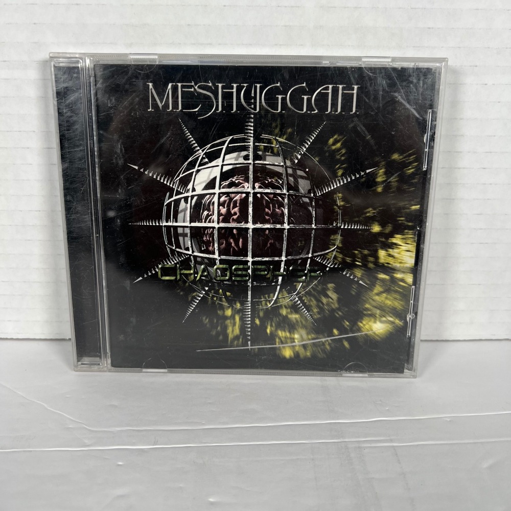 Meshuggah Chaosphere CD 1998 Nuclear Blast NB 336-2 Technical Metal